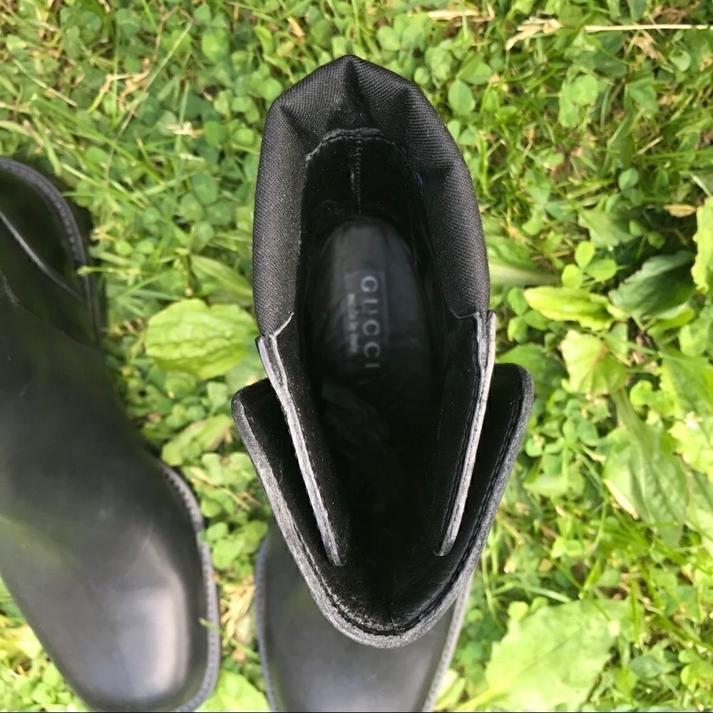 NEW authentic Gucci boots size 8 1/2 - Picture 7 of 14